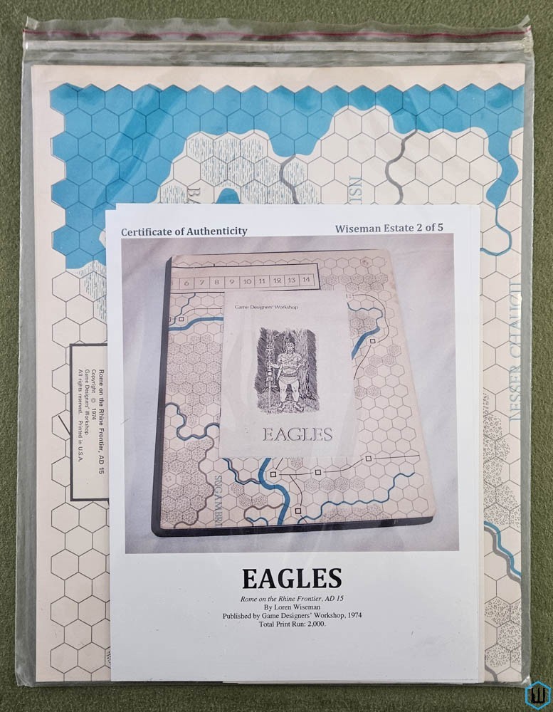 EAGLES (Ziploc) Loren Wiseman GDW Game Designers Workshop