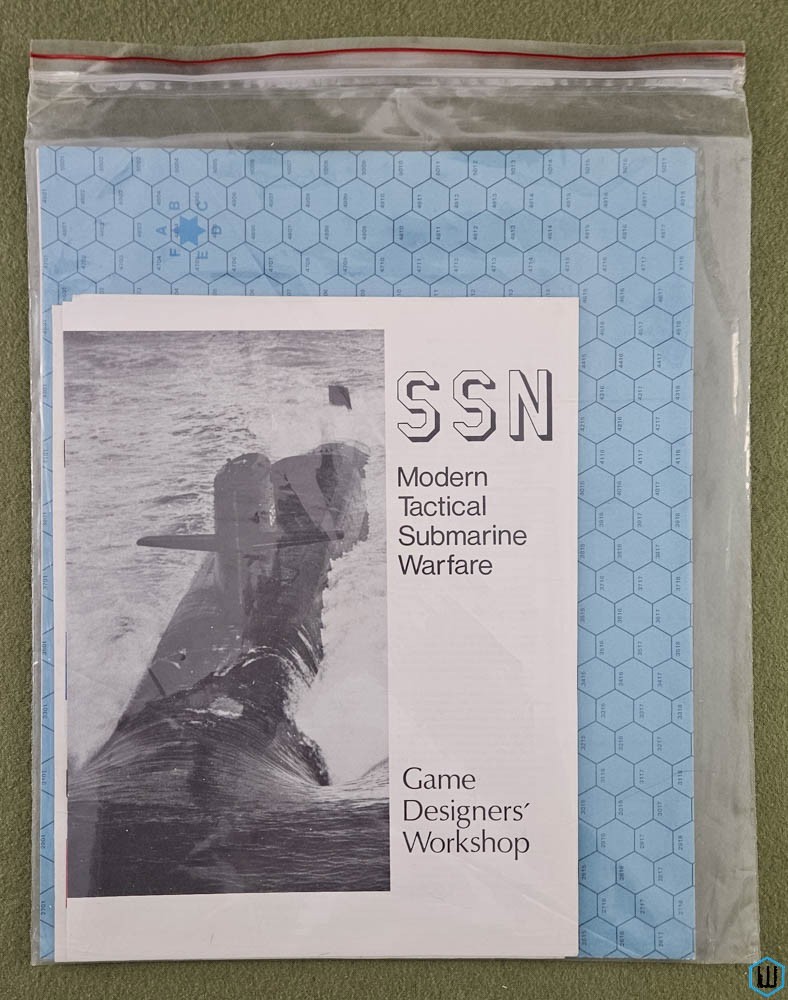 SSN (Ziploc) Frank Chadwick GDW Game Designers Workshop