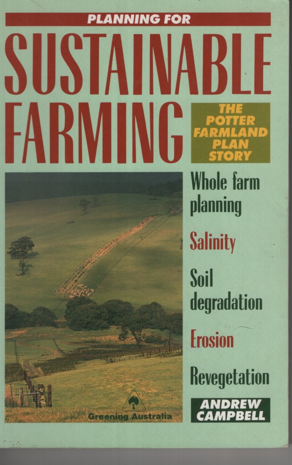 Planning for Sustainable Farming : the Potter Farmland Plan Story