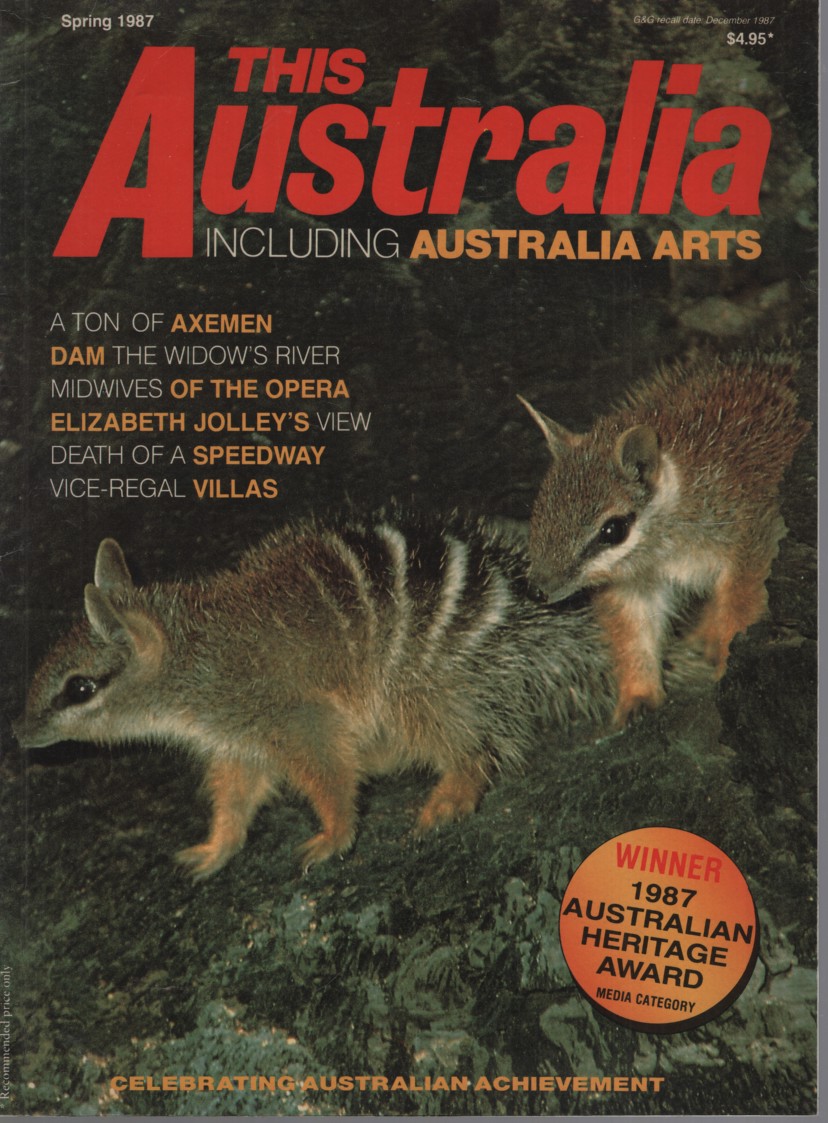 THIS AUSTRALIA : SPRING 1987 Including Australia Arts