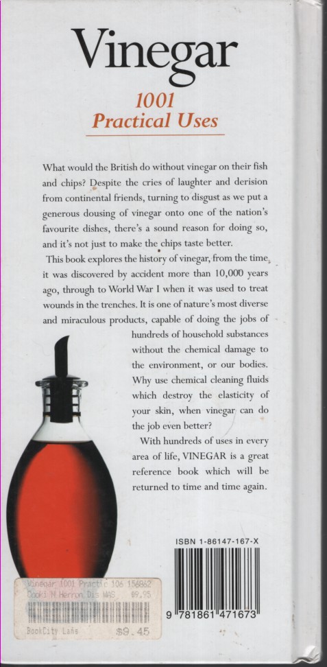 VINEGAR : 1001 PRACTICAL USES